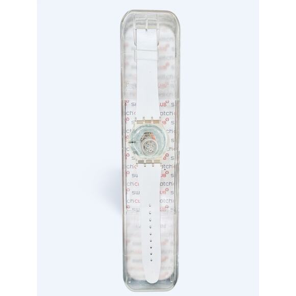 Swatch Watch FLOATING FLOWERS SUJK130 2007 Jelly In Jelly Rare Swiss Made Quartz - Picture 4 of 7